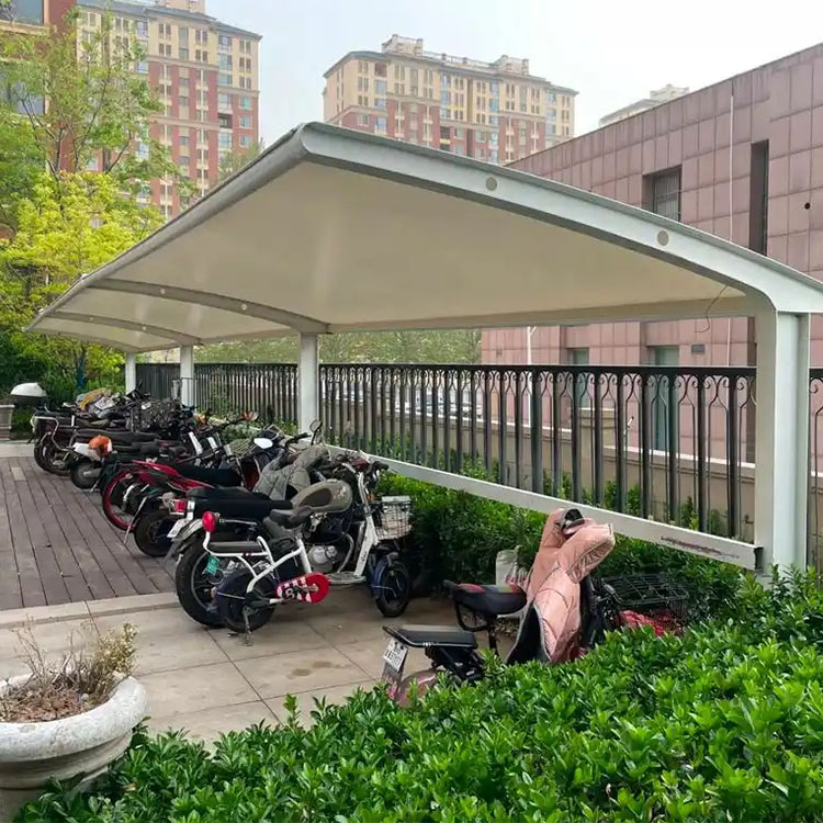 徐闻县膜结构电动车棚